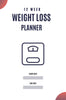 12 Week Weight Loss Planner KDP Planner