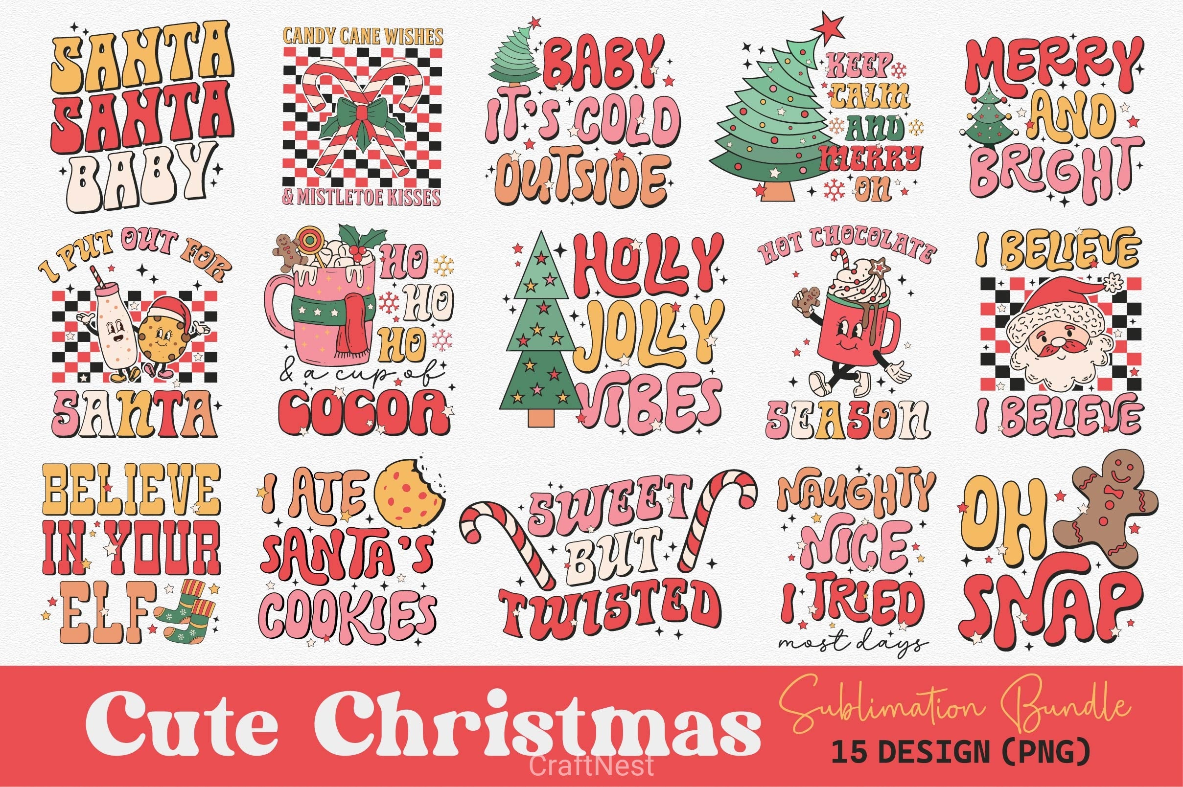 Christmas Complete Clipart Bundle