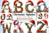 Christmas Alphabet Clipart Bundle