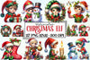 Christmas Elf Clipart Bundle