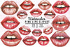 Red And Pink Lips Clipart Bundle