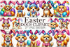 Easter Dogs Clipart Bundle