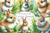 Easter Bunny Clipart Bundle 3