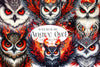 Angry Owl Clipart Bundle