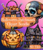 Halloween Patchwork Clipart Bundle