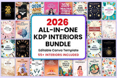 All-In-One KDP Interiors Collection - CraftNest - Digital Crafting and Art