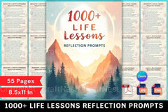 Life Lessons Reflection Prompts for Personal Growth - CraftNest - Digital Crafting and Art