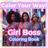Girl Boss Coloring Books Bundle