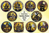 Stained Glass Spooky House Clipart Bundle 2