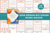 Dream Big Vision Workbook for Goal Setting