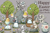 Happy Easter Clipart Bundle