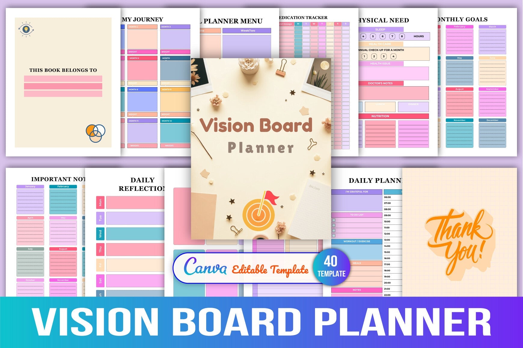 Vision Board Planner