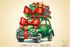 Christmas Car Clipart Bundle