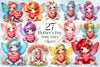 Mothers Day Cute Fairy Clipart Bundle