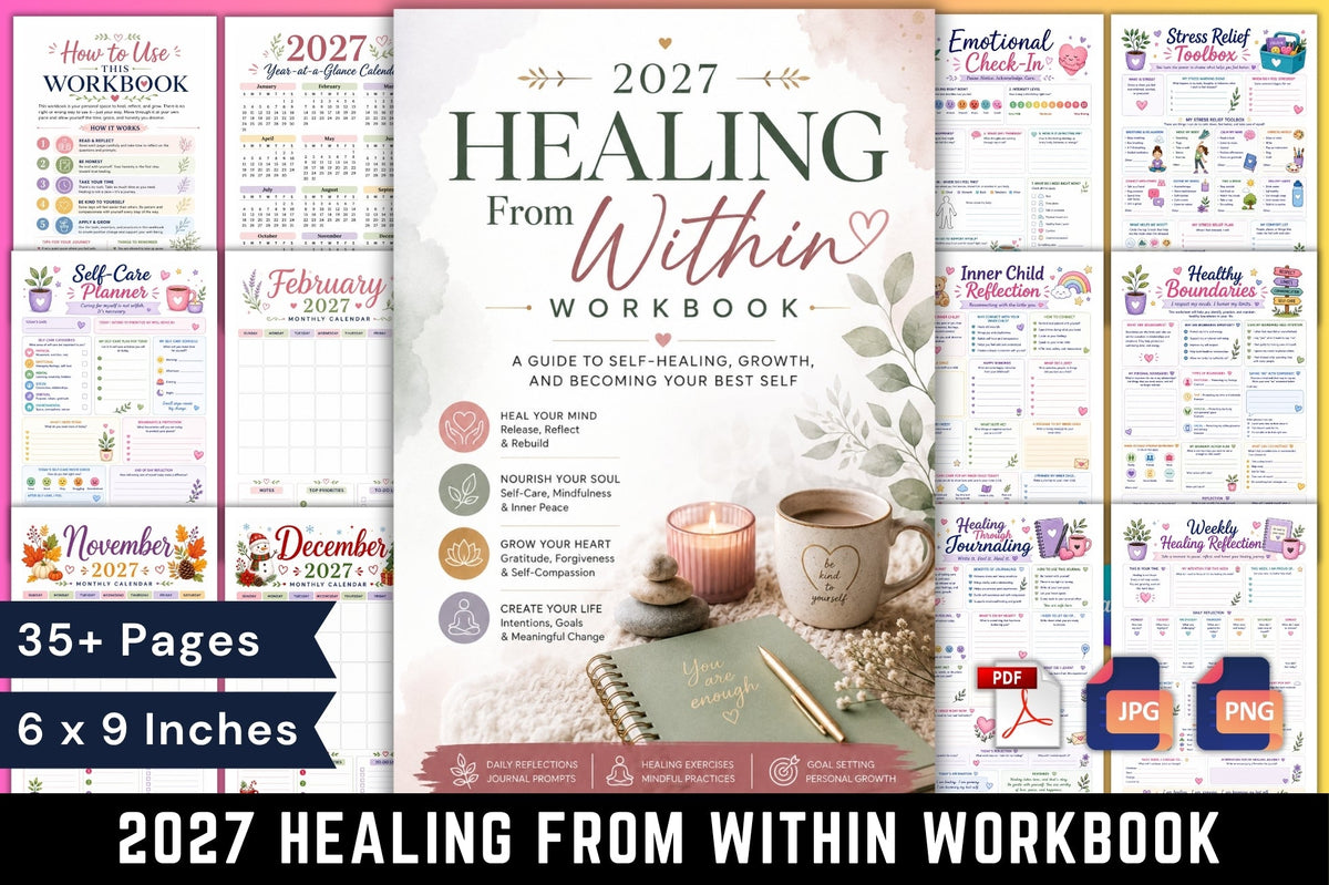 Healing From Within Workbook 2027