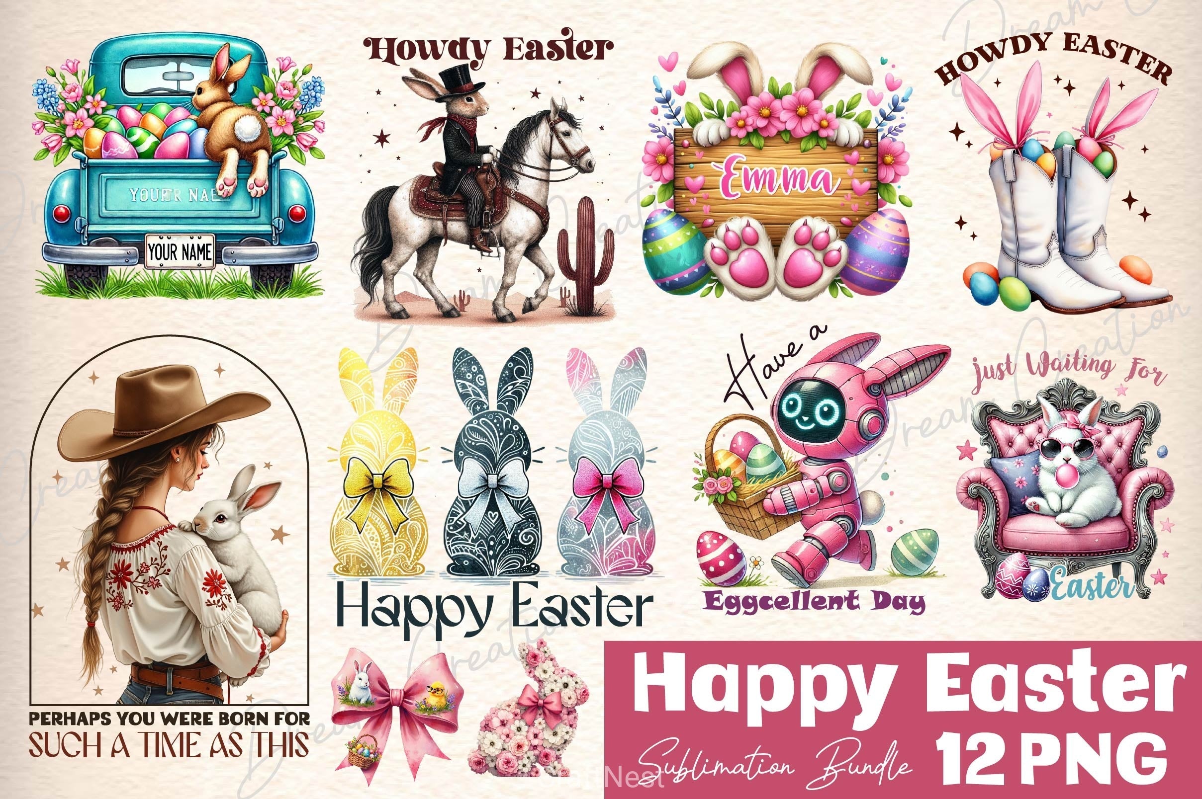 Decorative Elements Clipart Bundle