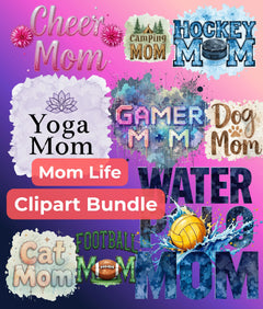 Mom Life Clipart Bundle - CraftNest - Digital Crafting and Art