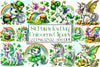 St Patrick's Day Unicorns Clipart Bundle