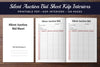 Silent Auction Bid Sheet Planner
