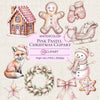 Pastel Pink Christmas Clipart