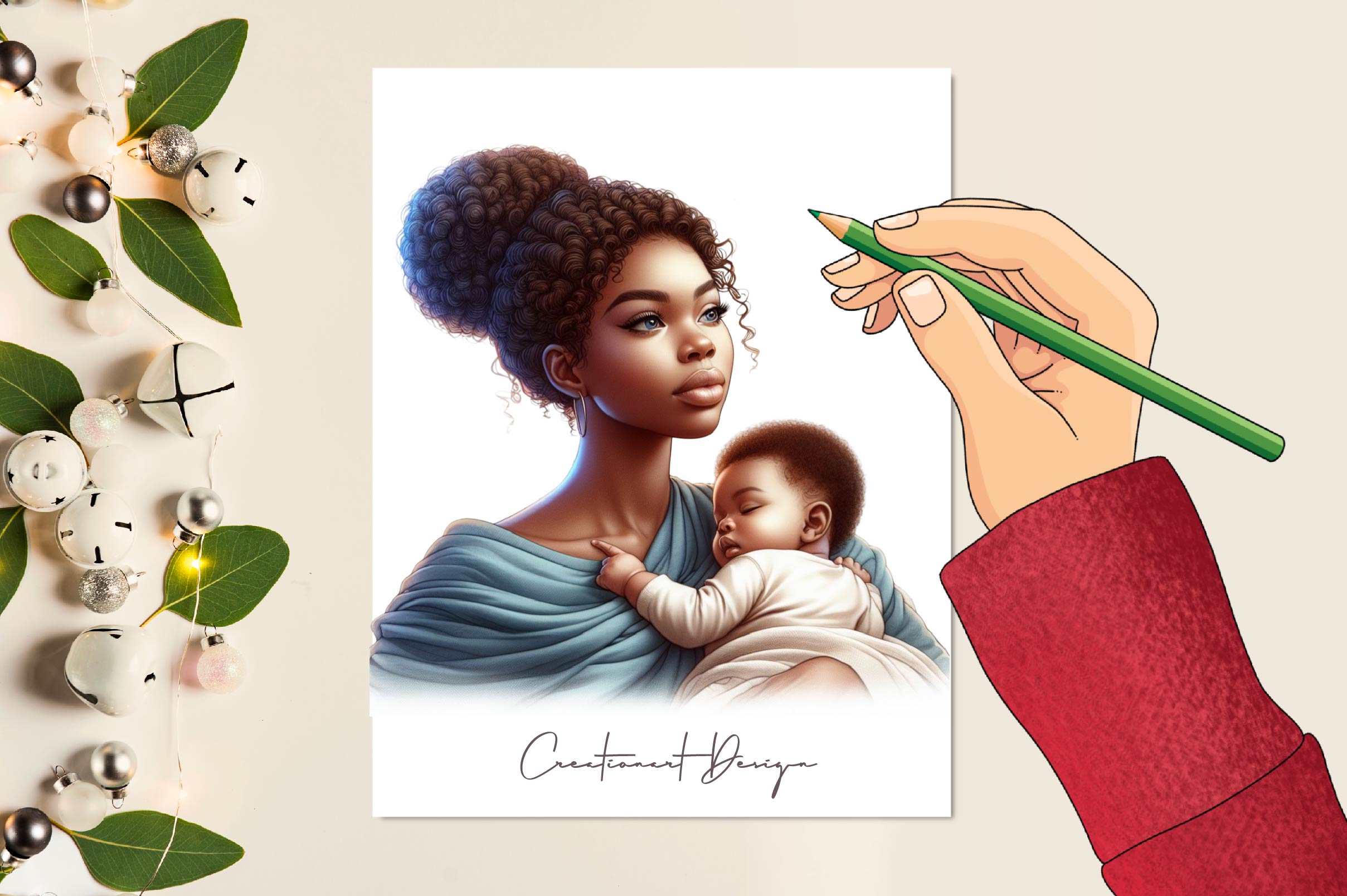 Mother Day Clipart Bundle 2