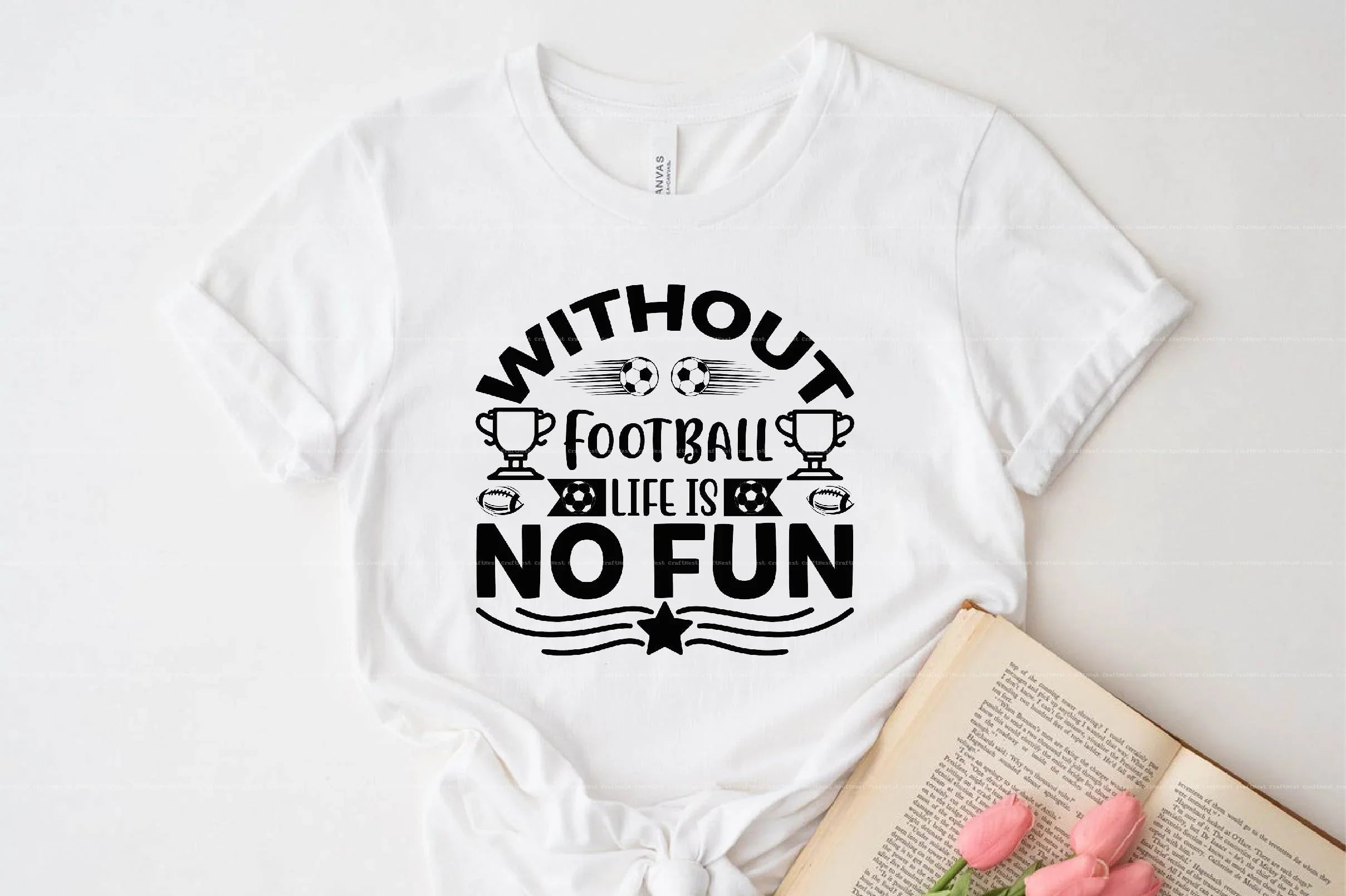 Football Design SVG Bundle 4 - CraftNest - Digital Crafting and Art