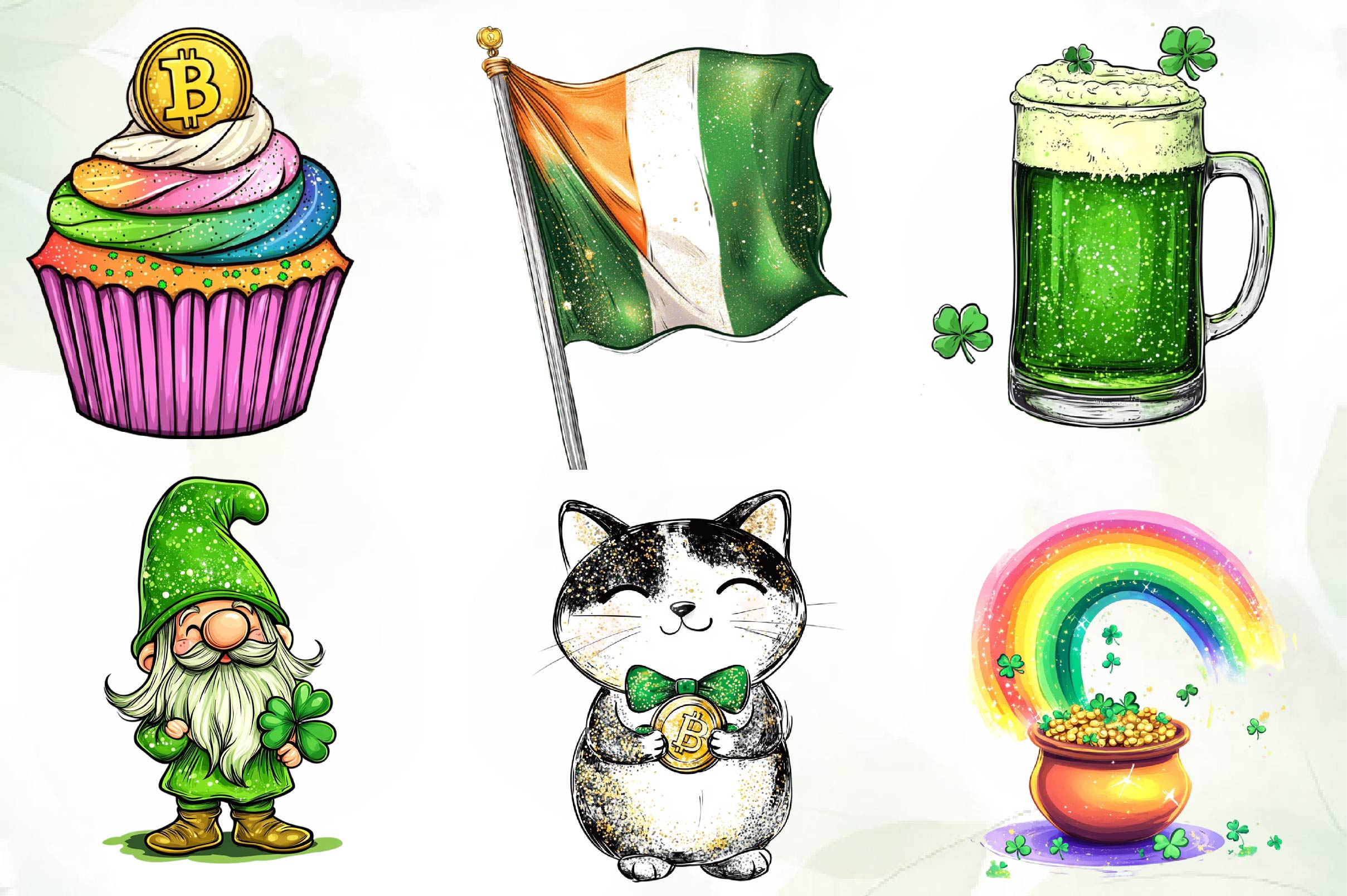 St Patricks Day Clipart Bundle 3