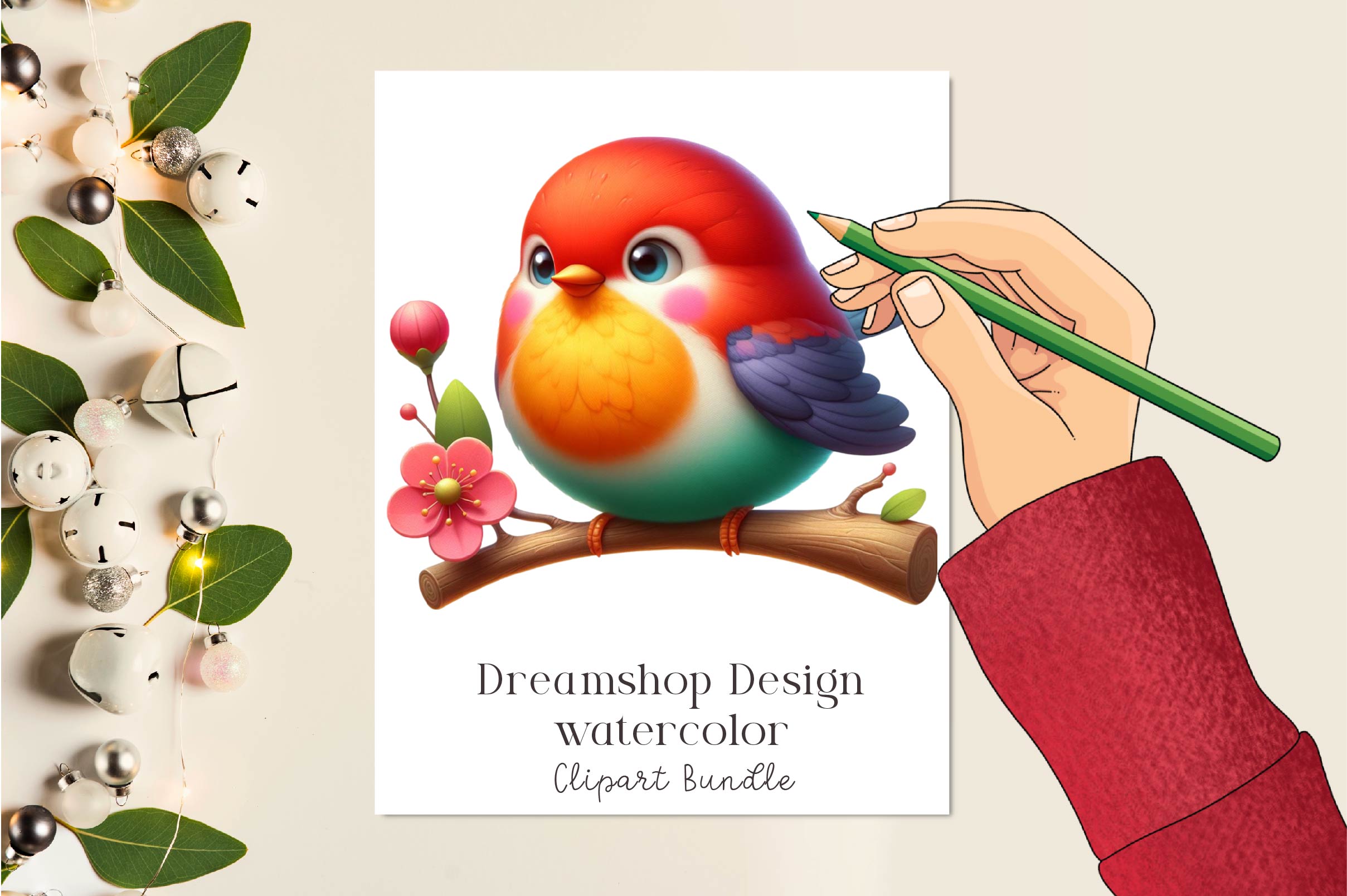 Quirky Bird Bird Clipart Bundle 1