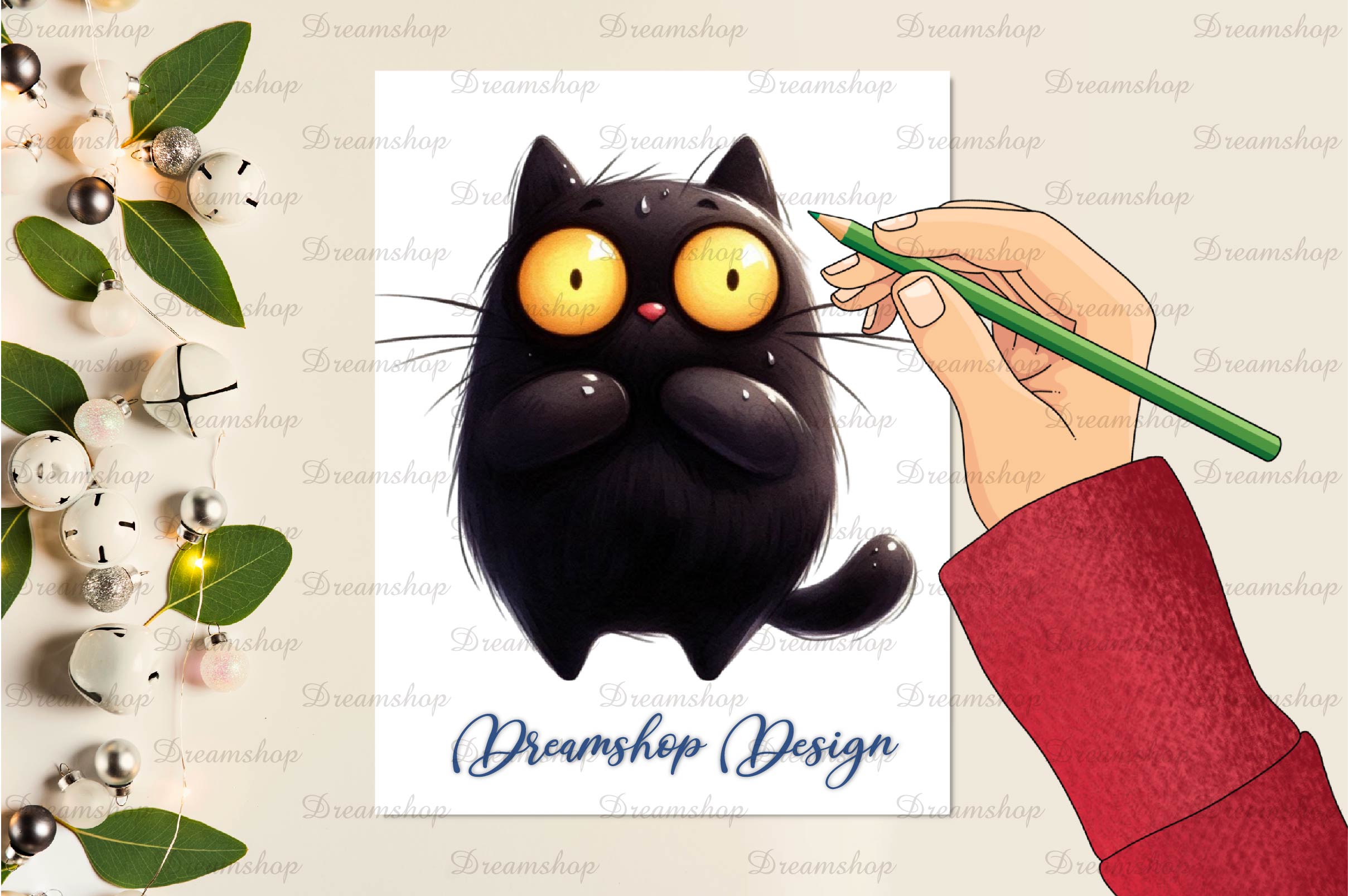 Crazy Cats Clipart Bundle