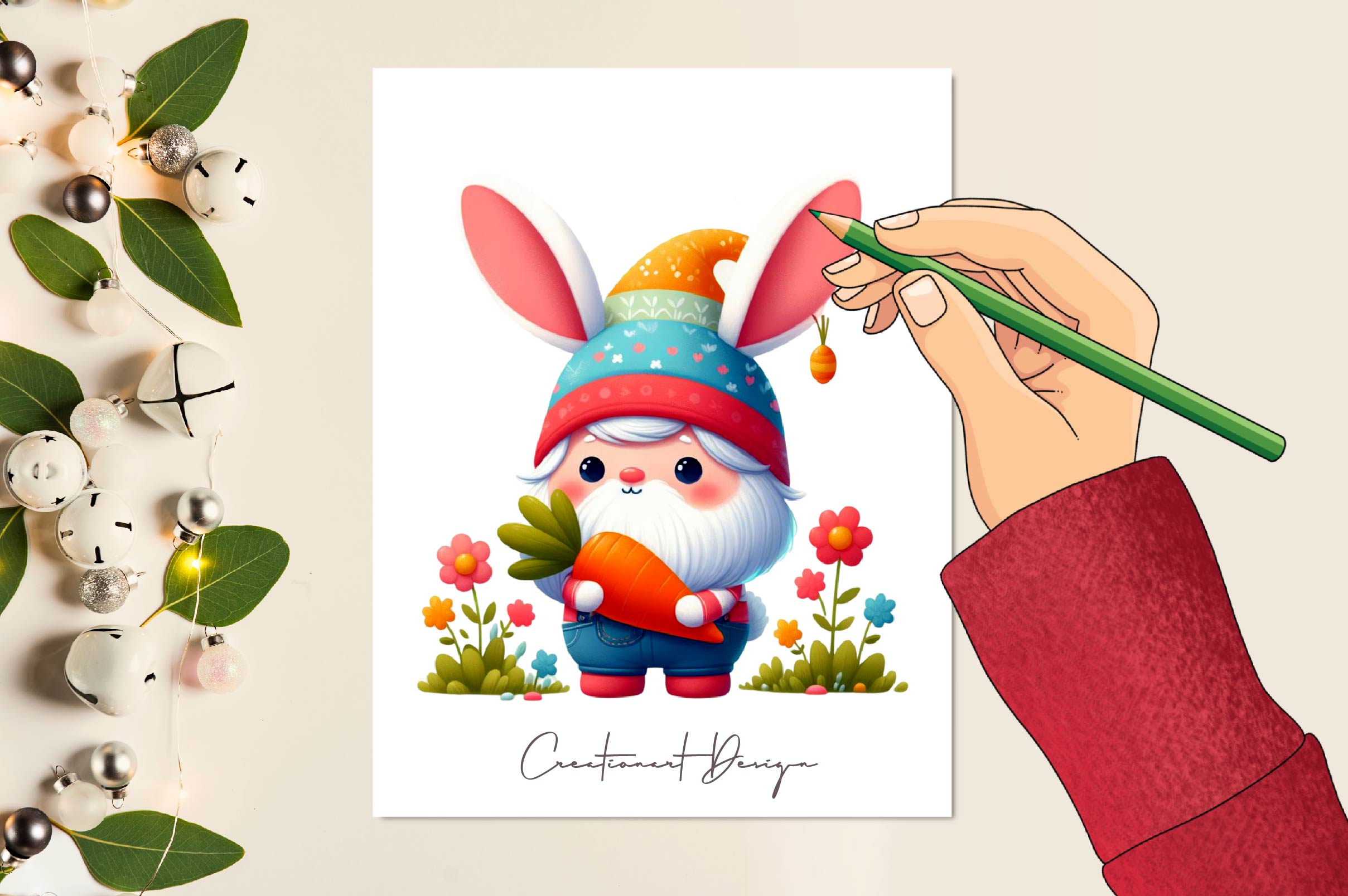 Cute Easter Clipart Bundle