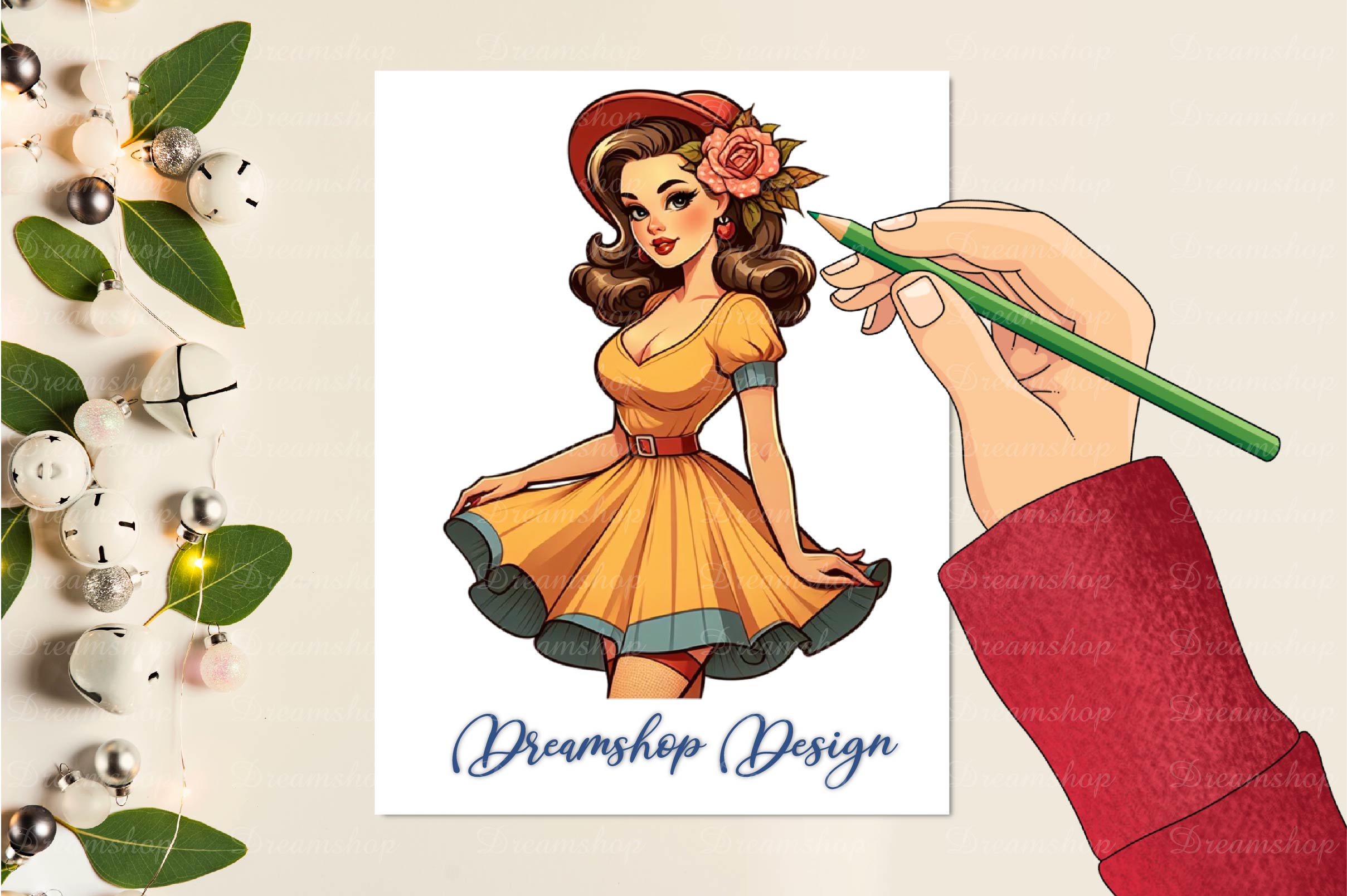 Fall Girl Autumn Woman Clip Art Clipart Bundle