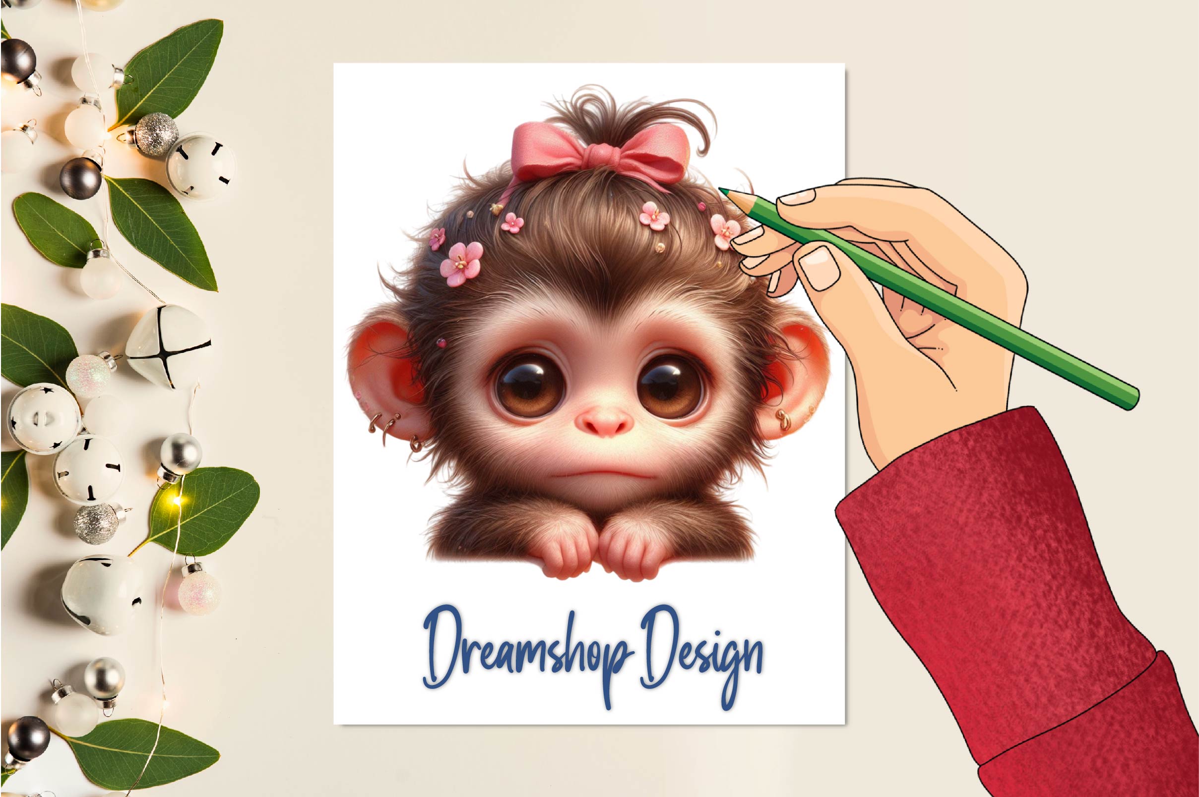 Baby Asian Animal Clipart Bundle