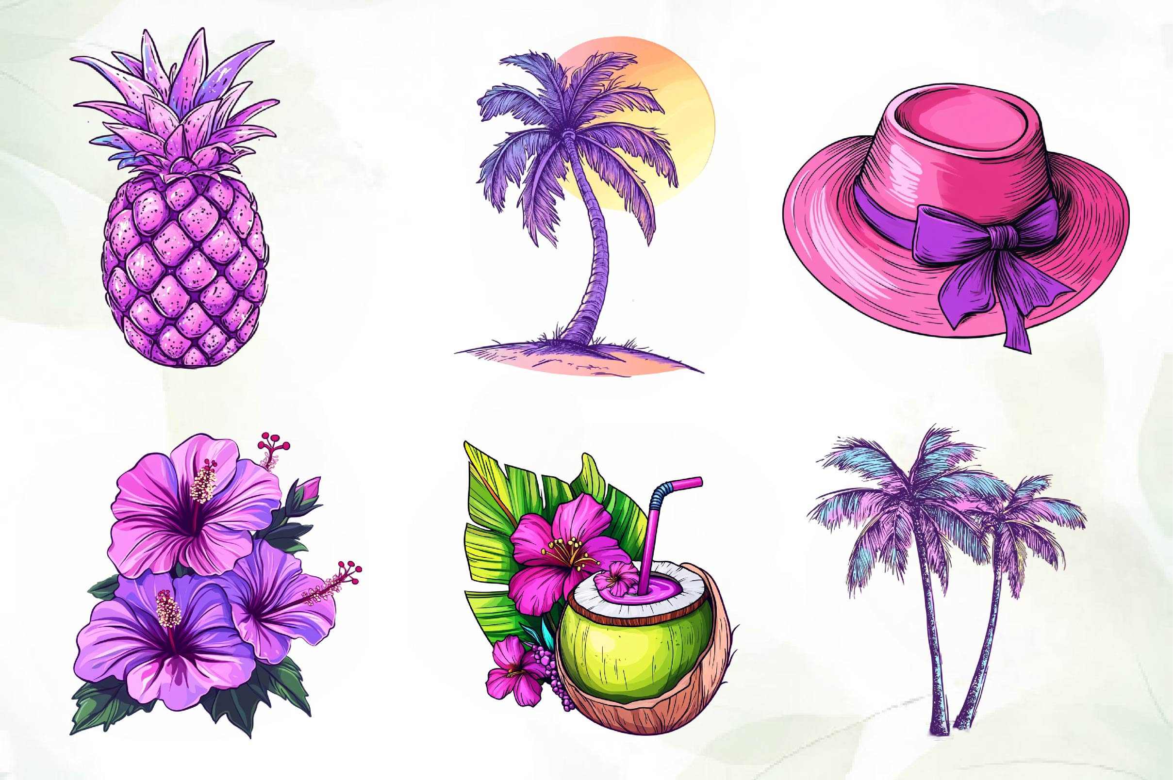 Summer Clipart Bundle 1
