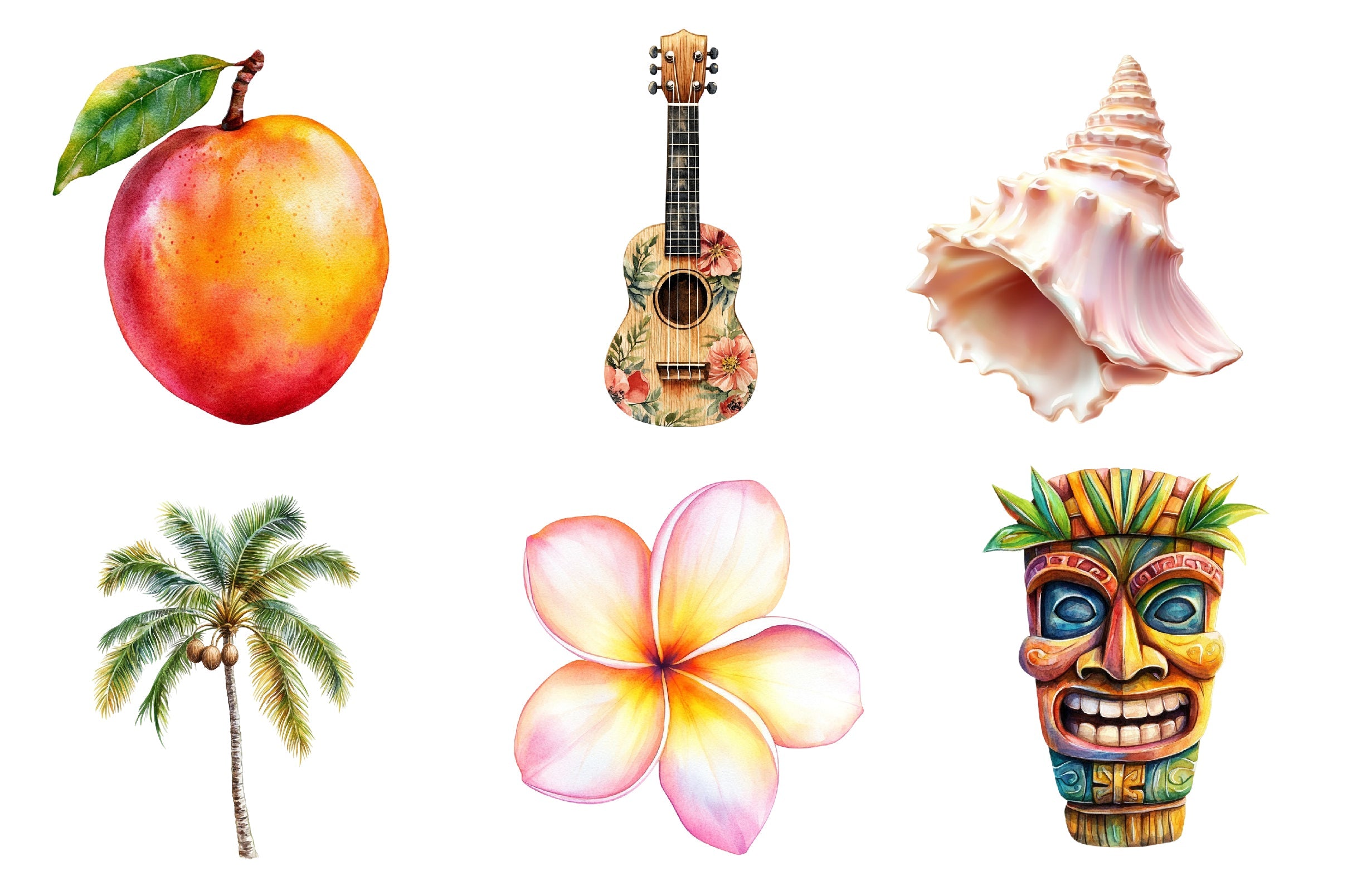 Hawaii Clipart Bundle