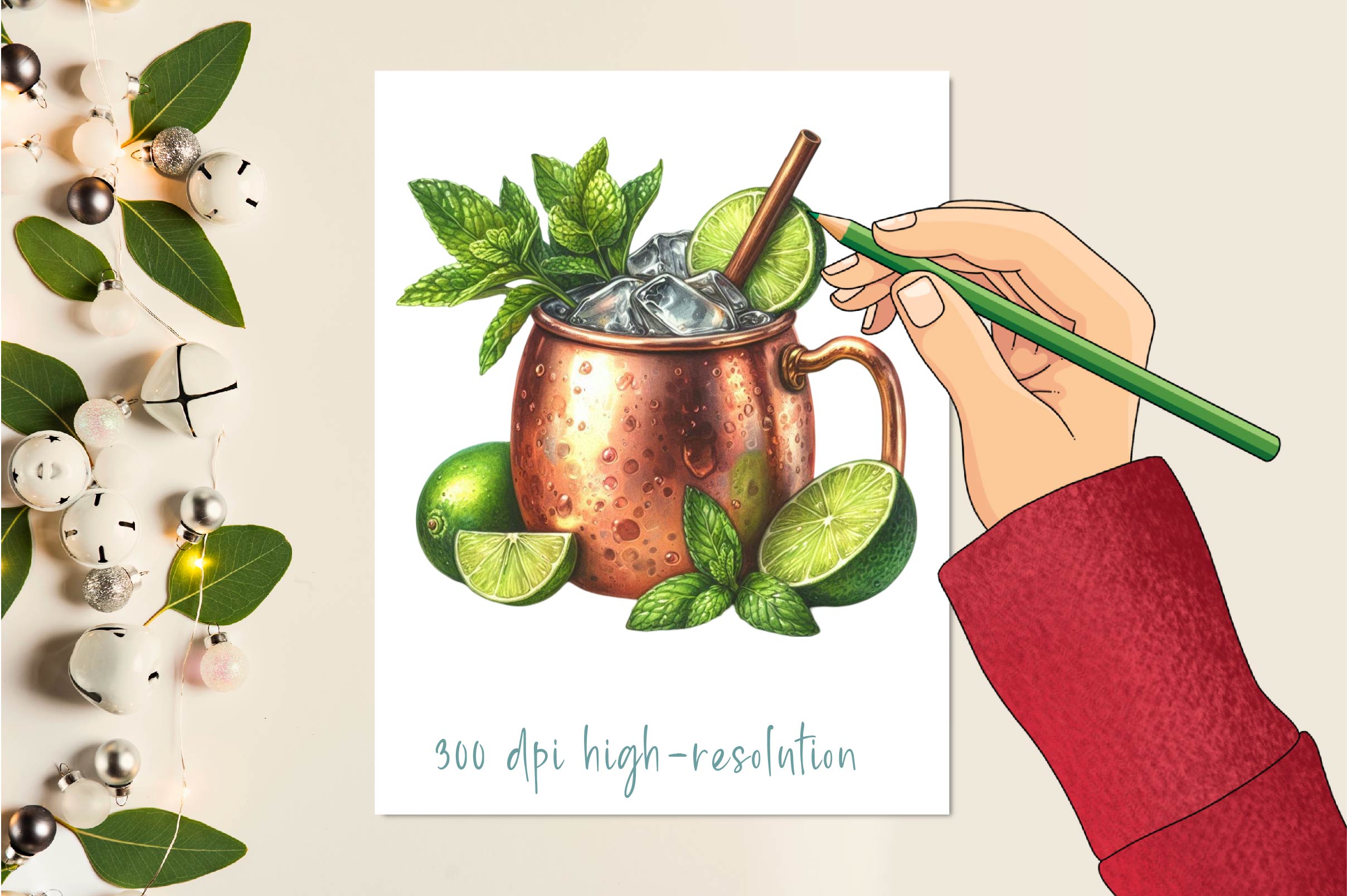 Lemon Drink Clipart Bundle