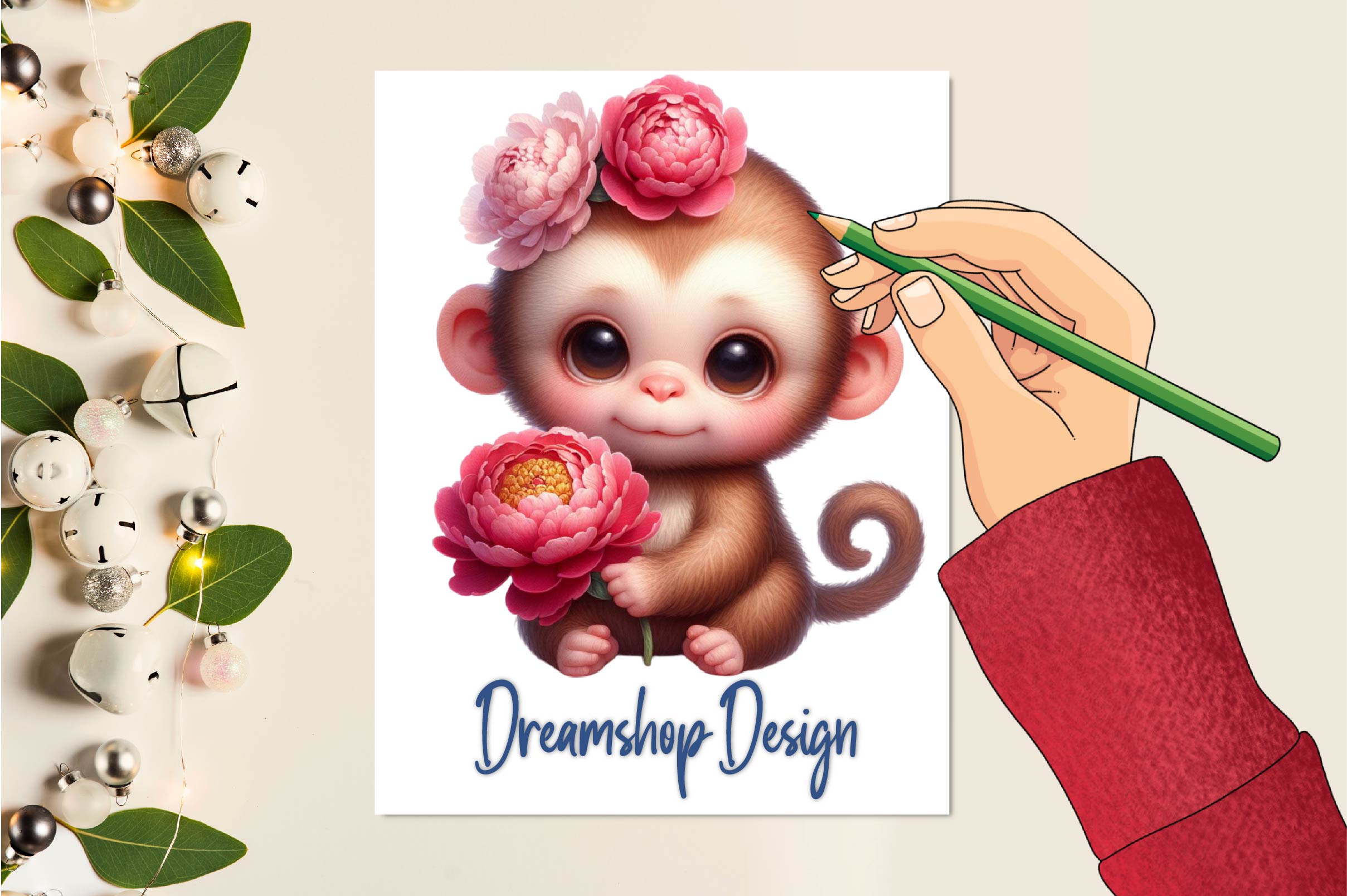 Monkey Clipart Bundle