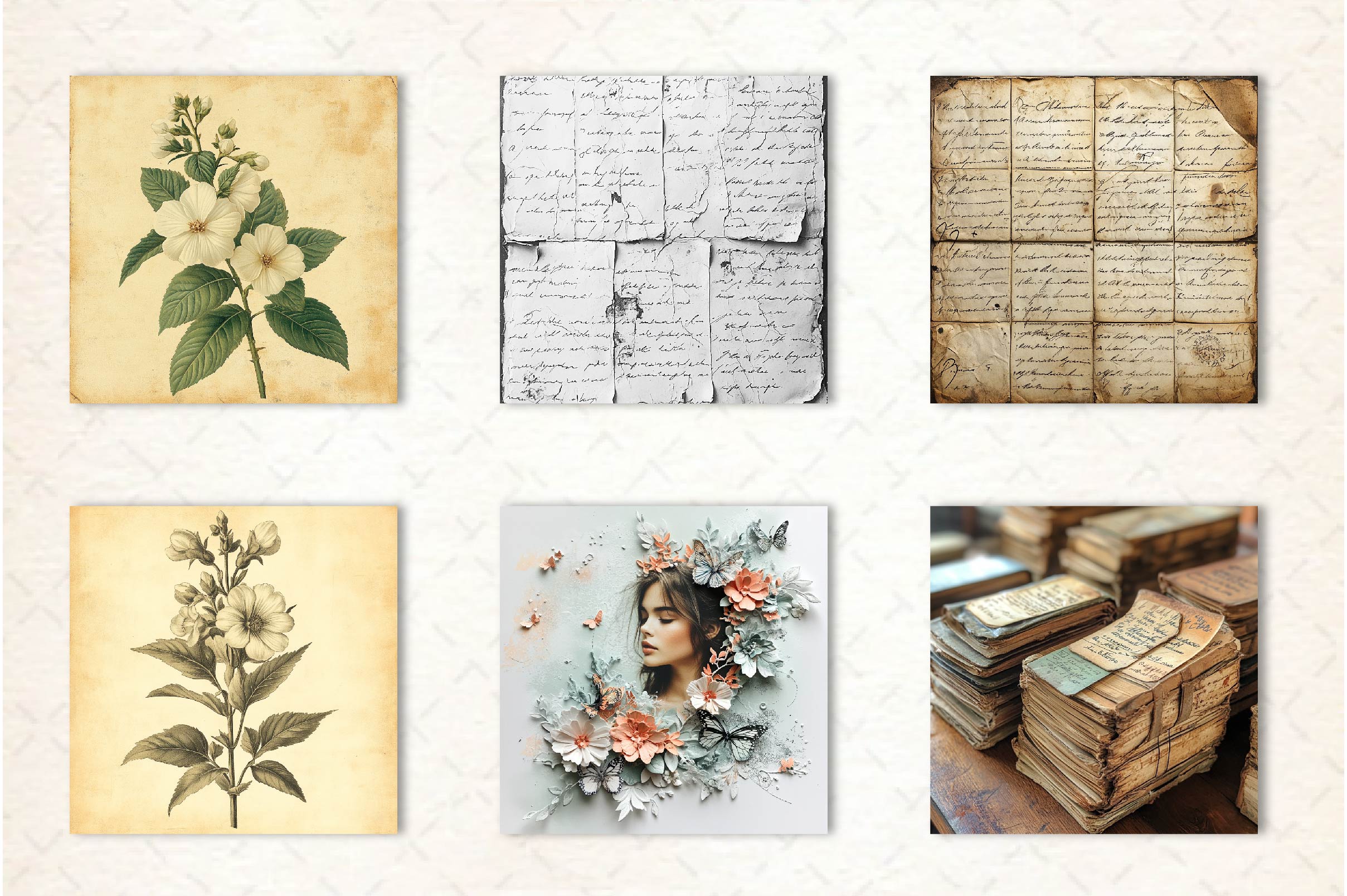 Vintage Ephemera Junk Journals