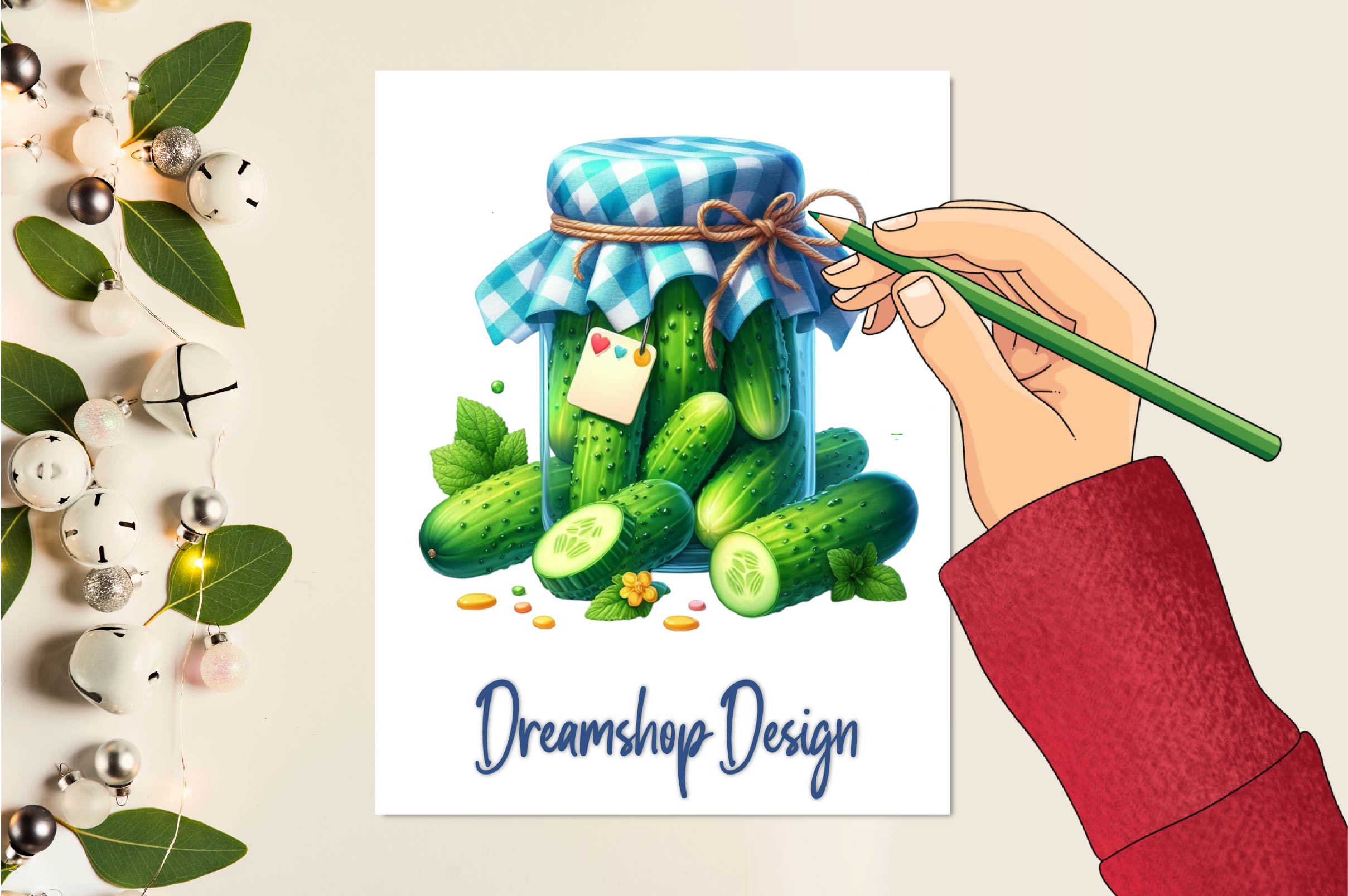 Vegetables Jarful Joys Clipart Bundle