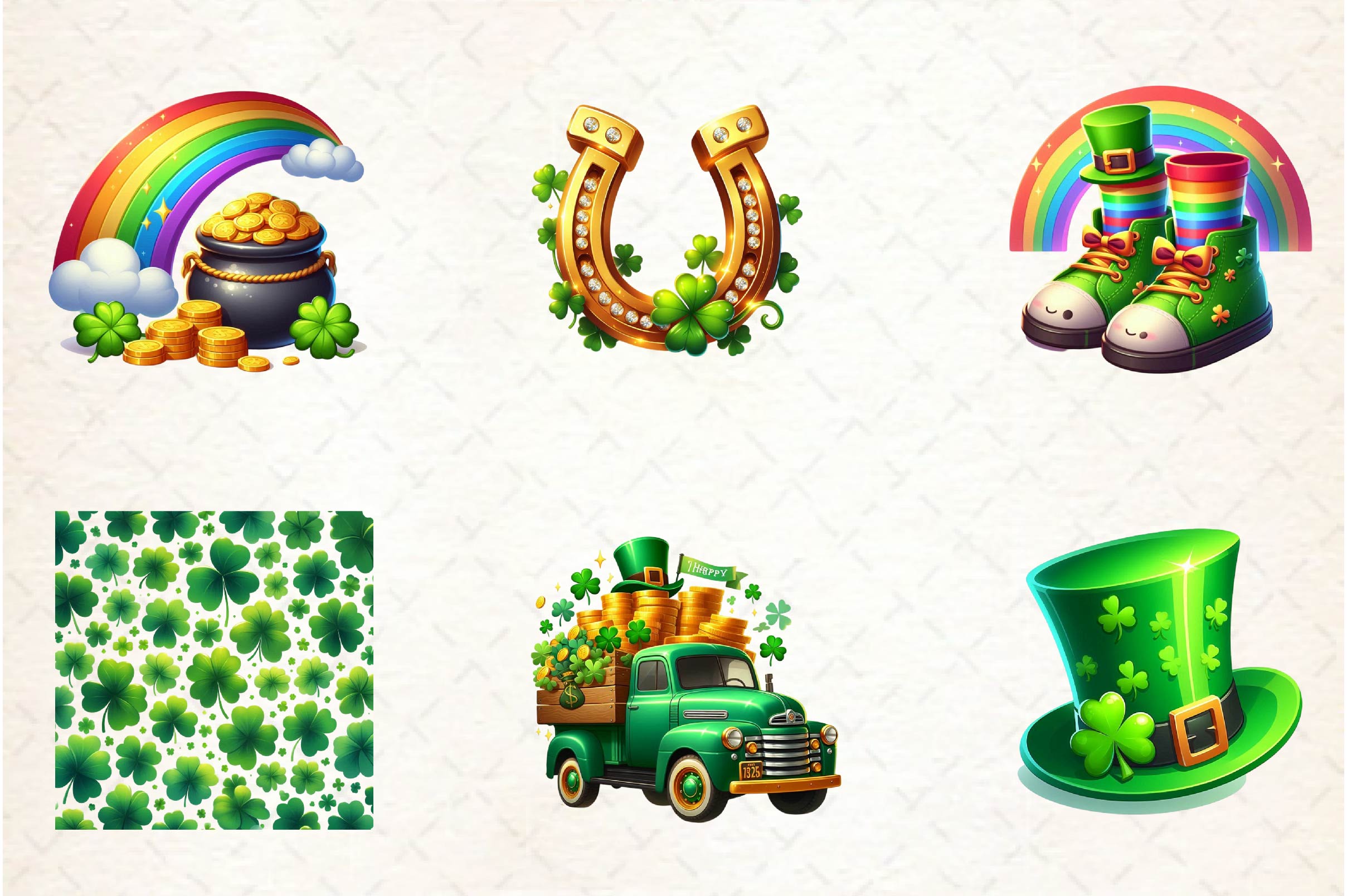 St Patrick's Day Clipart Bundle 1