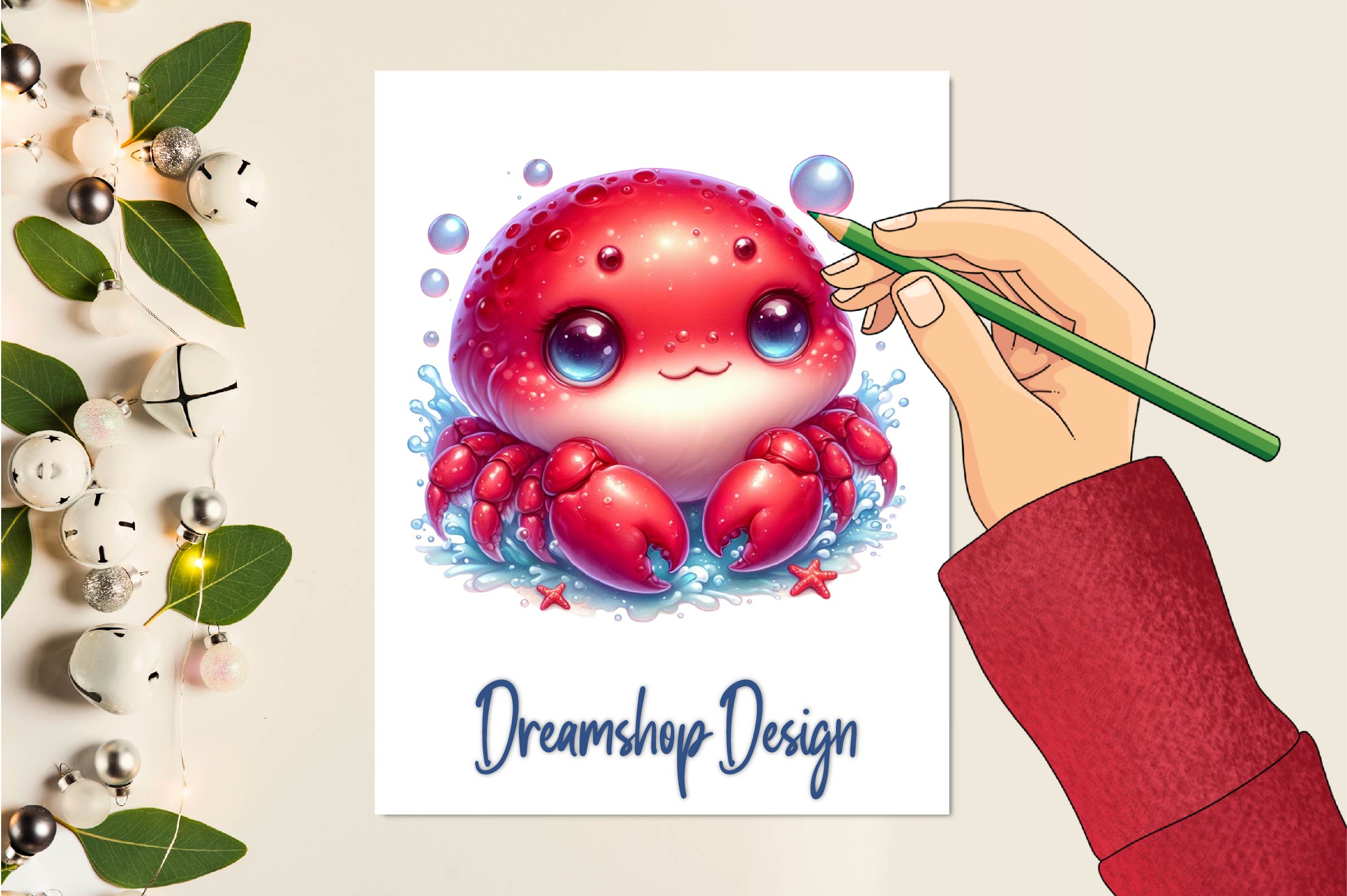 Crab Clipart Bundle