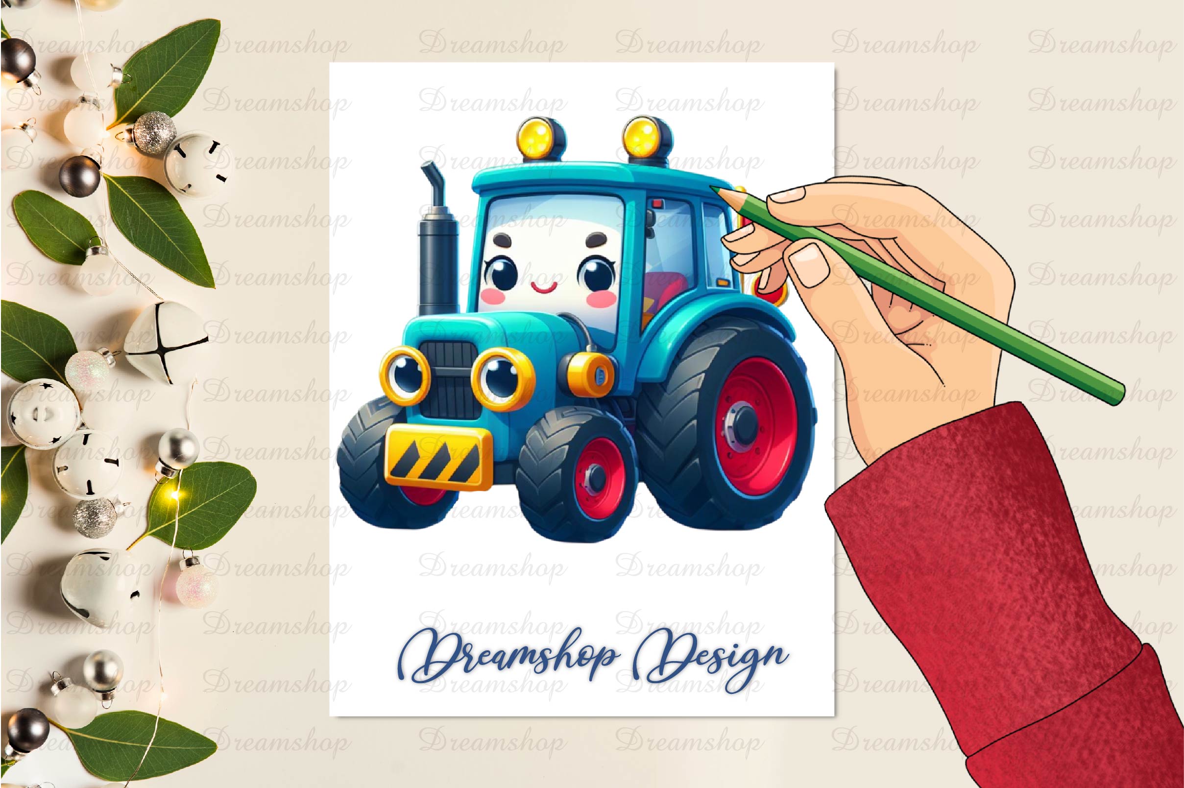 Cute Transport Clipart Bundle 1