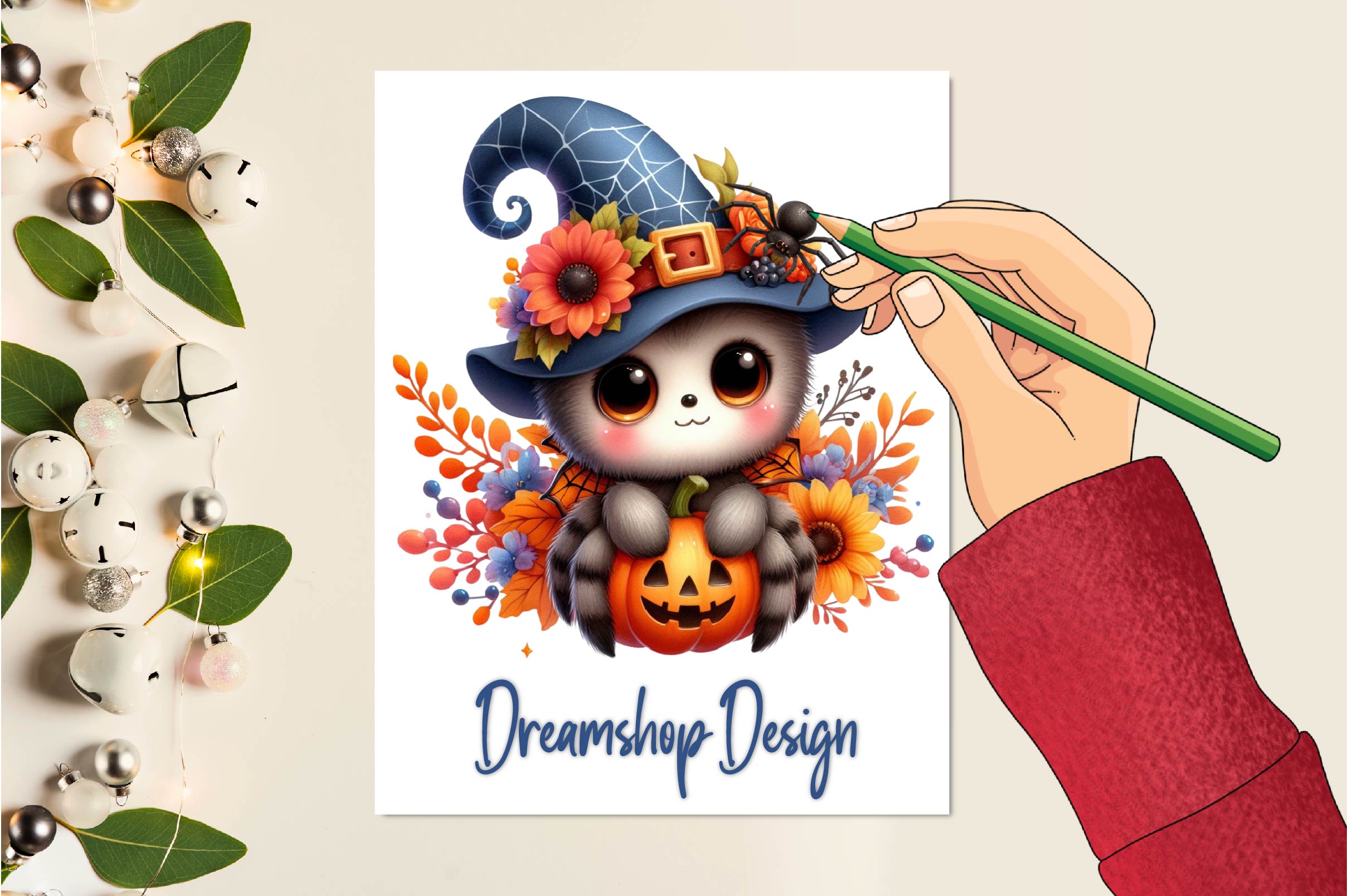 Halloween Animals Clipart Bundle 1