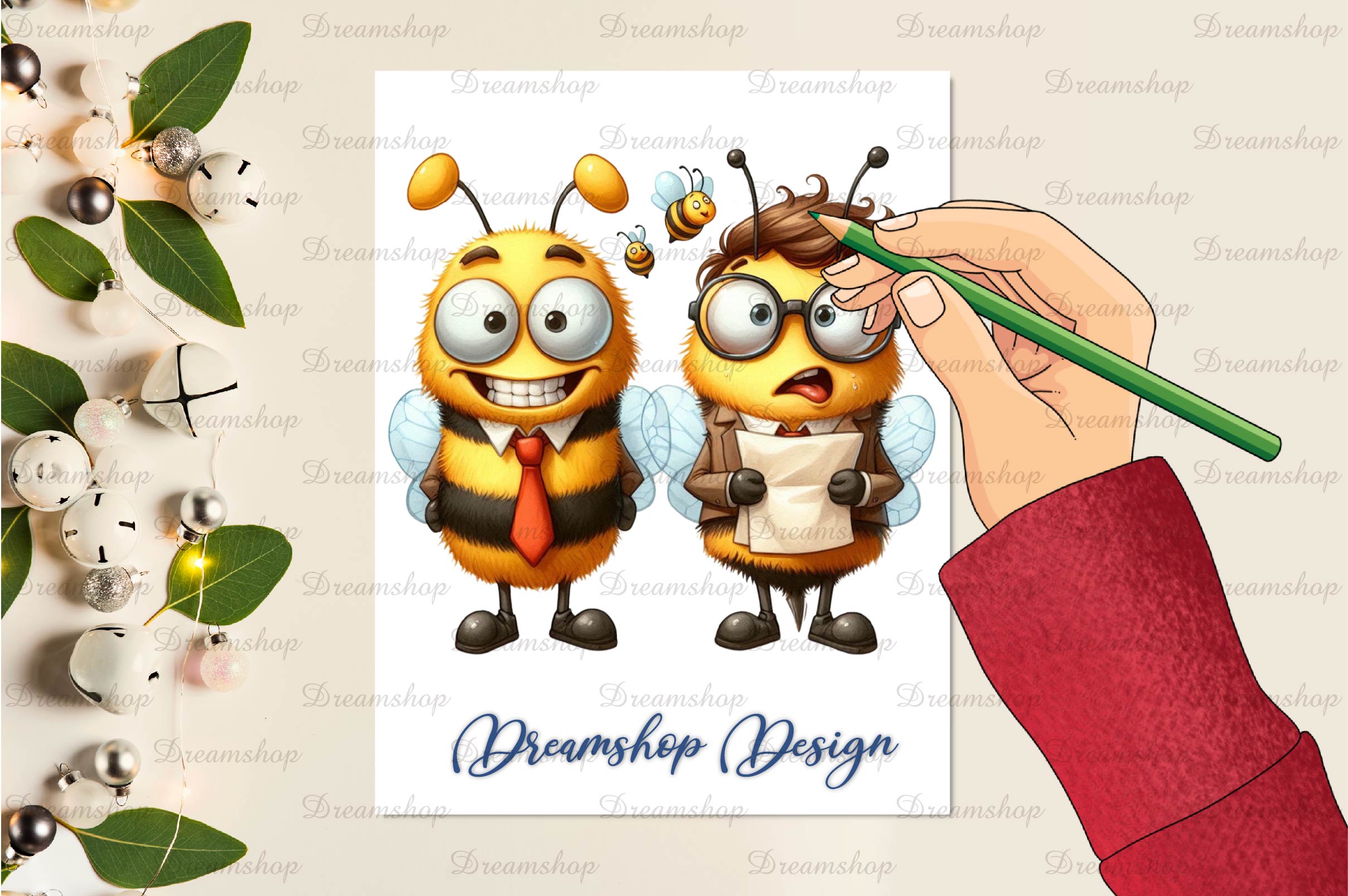 Funny Best Friend Animals Clipart Bundle