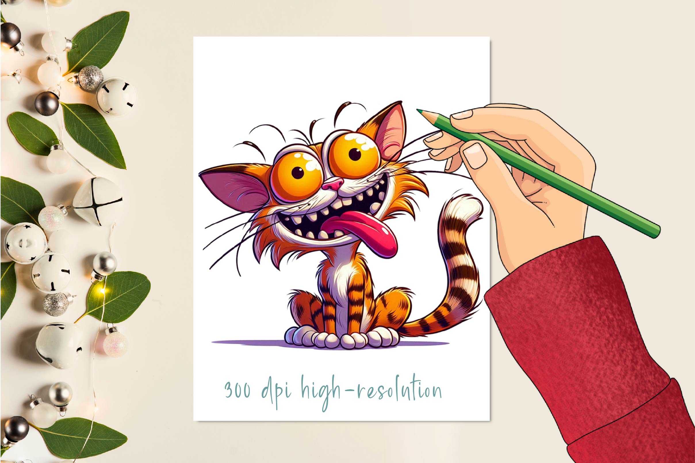 Funny Cats Funny Cat Faces Clipart Bundle