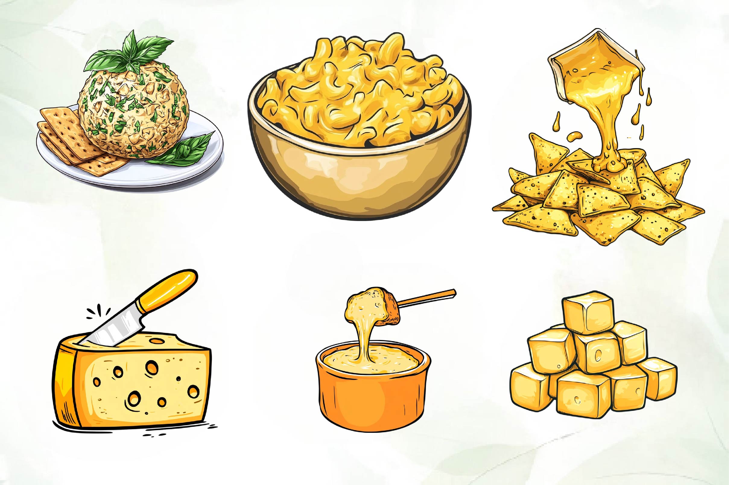 Cheese Clipart Bundle