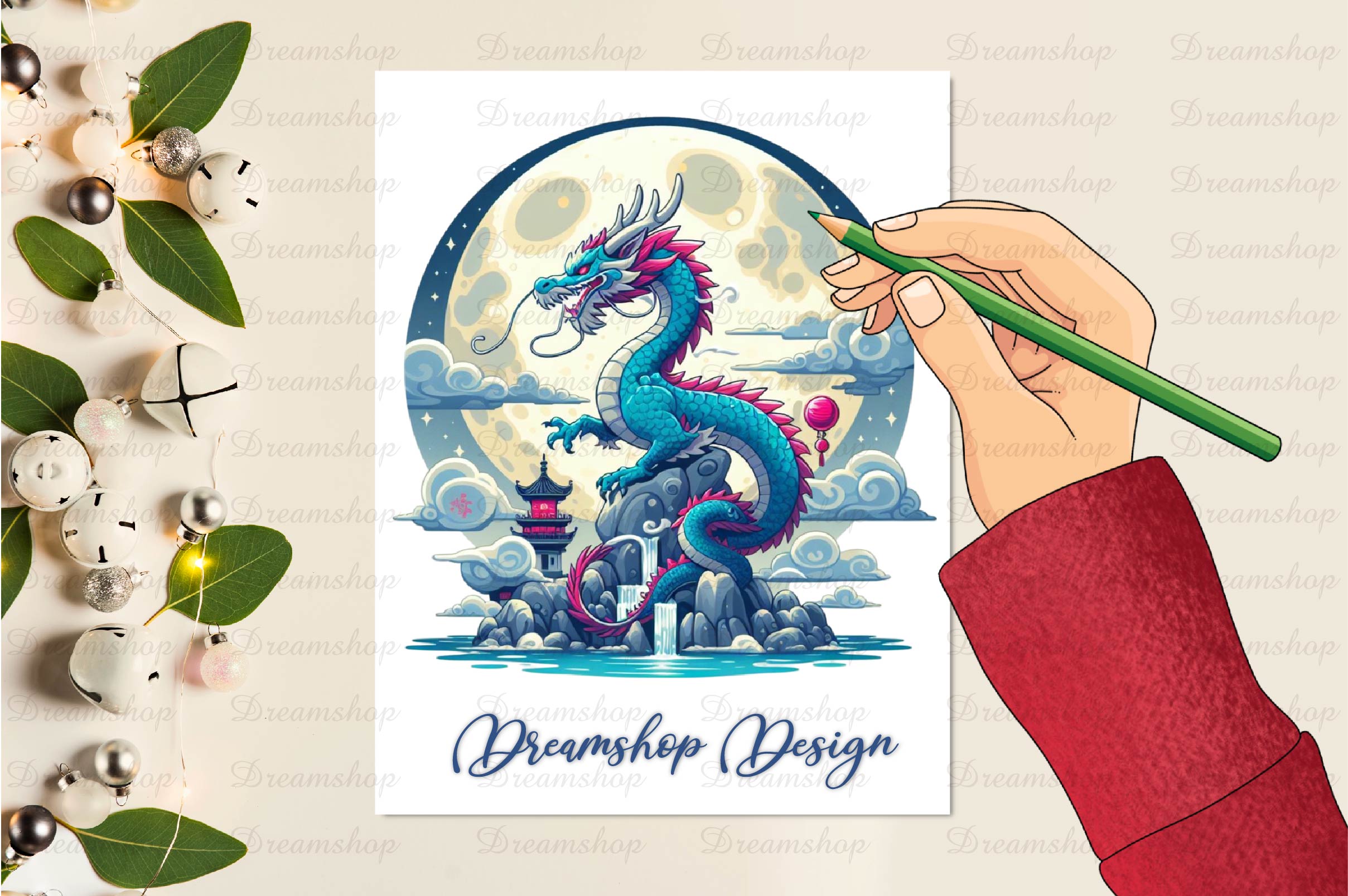 Cute Dragon Clipart Bundle