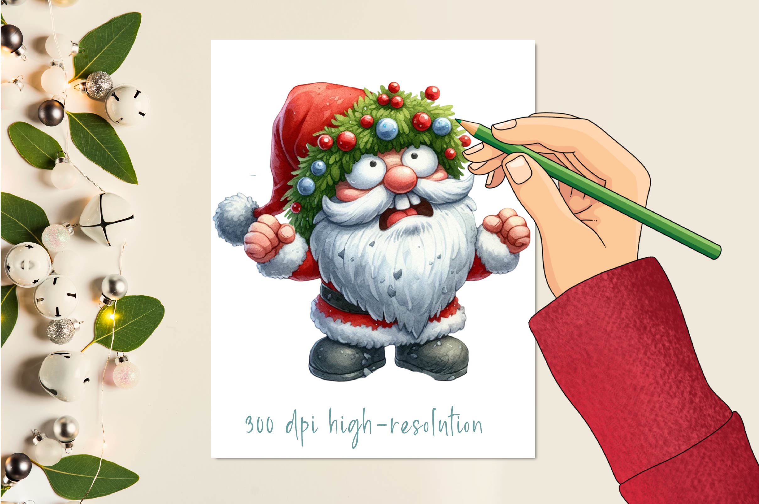 Rock Gnomes Clipart Bundle