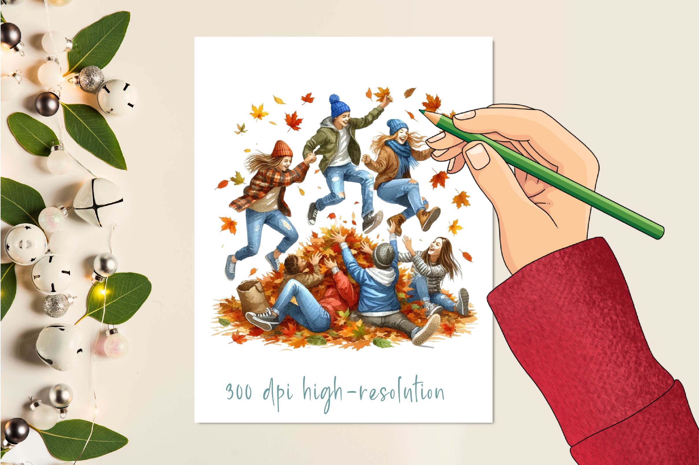 Enjoy Autumn Clipart Bundle