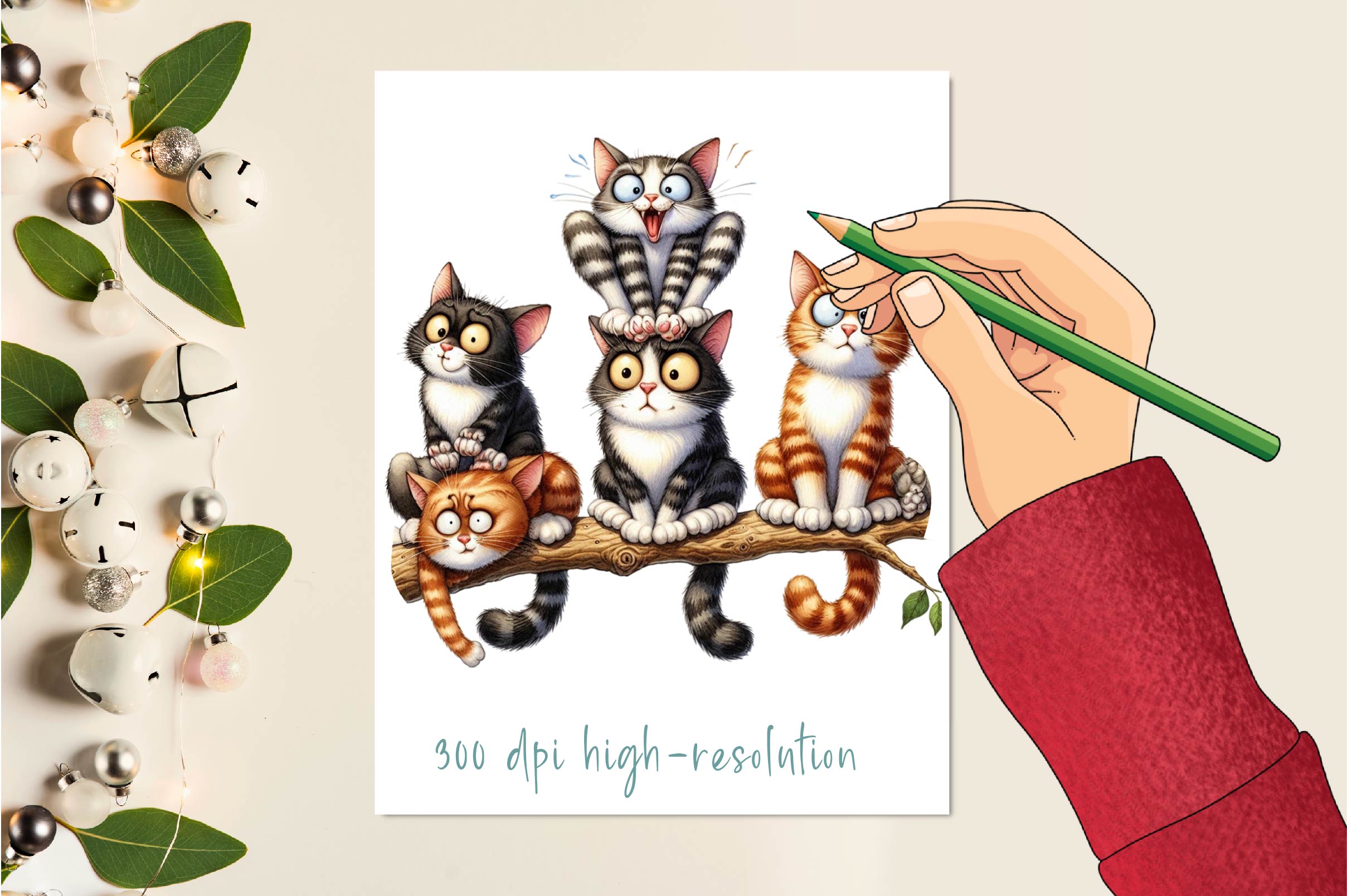 Cat Clipart Bundle