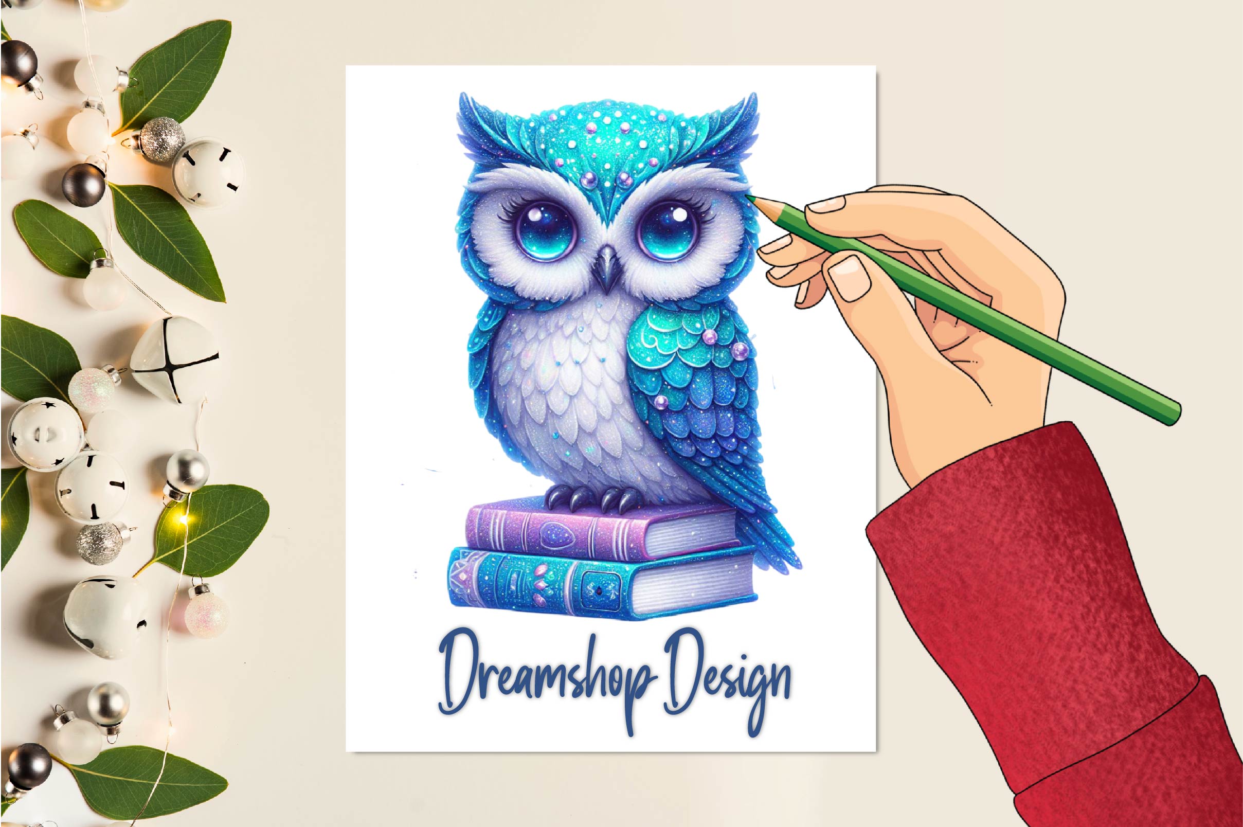 Bright Owl Clipart Bundle